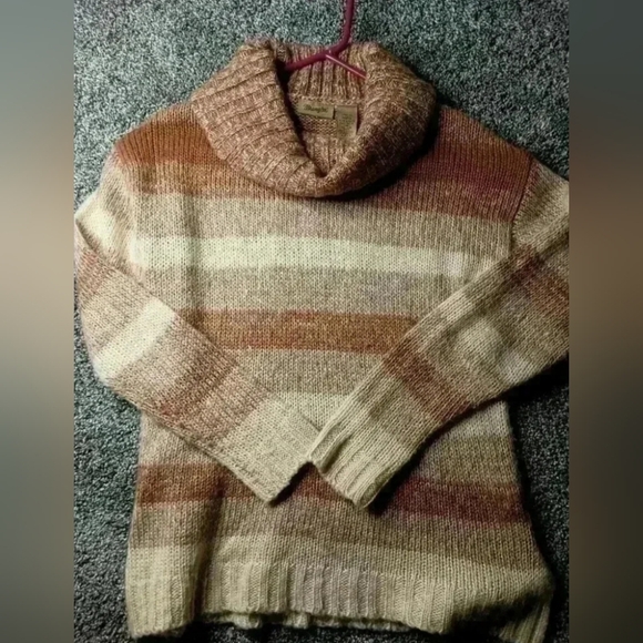 WRANGLER western style Fall Retro Knit Classic Cabincore sweater size M (#226) - Picture 5 of 5